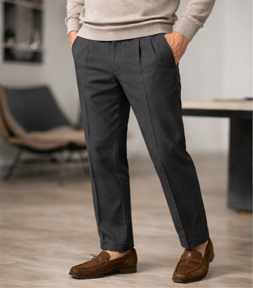 Heritage Pleated Pant