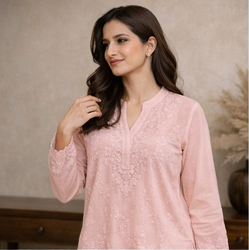 Zariah Chikankari Shirt
