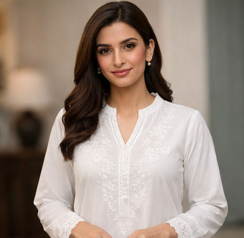 Noor Embroidered Lawn Shirt