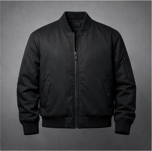 Noir Elite Bomber Jacket