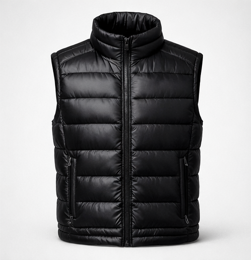 Obsidian Puffer Vest