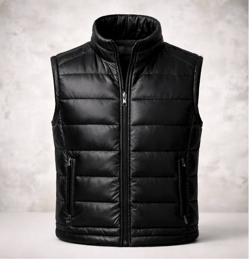 Midnight Leather Vest