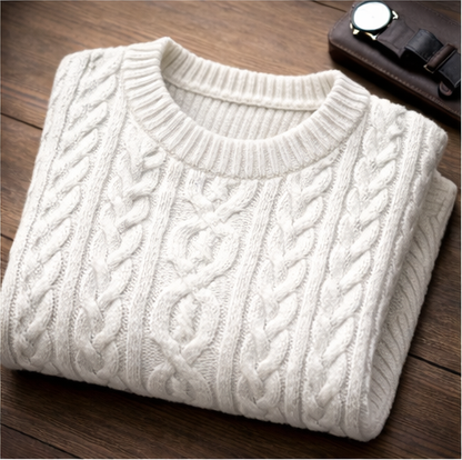 Arctic Cable Weave Sweater