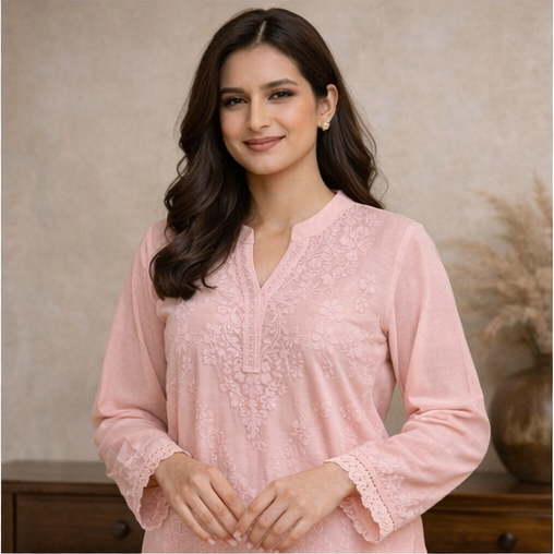Zariah Chikankari Shirt