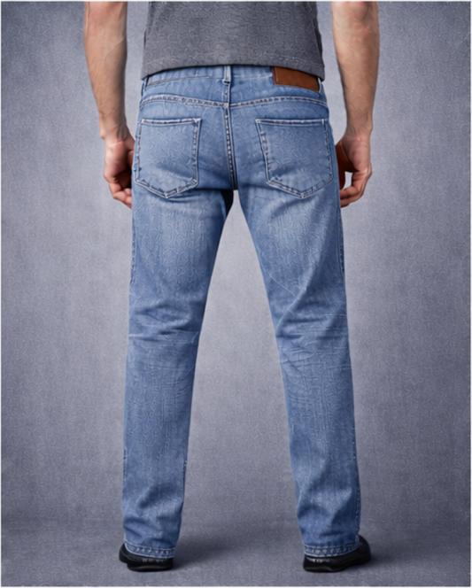 Frost Wash Relaxed Jeans