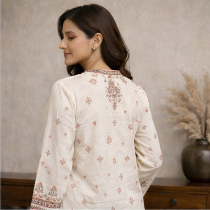 Zarmin Ethnic Motif Shirt