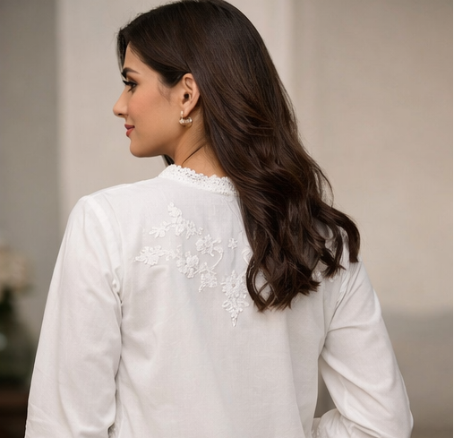 Noor Embroidered Lawn Shirt