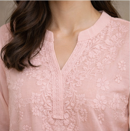 Zariah Chikankari Shirt