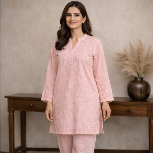 Zariah Chikankari Shirt