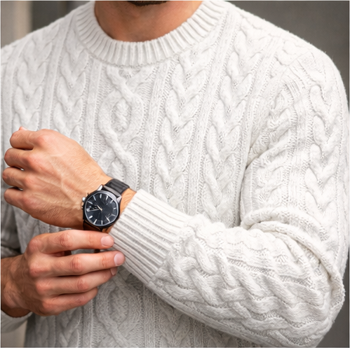 Arctic Cable Weave Sweater