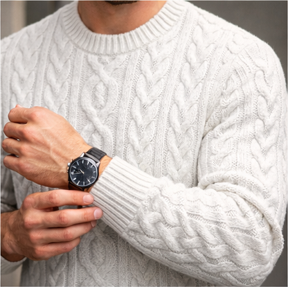 Arctic Cable Weave Sweater