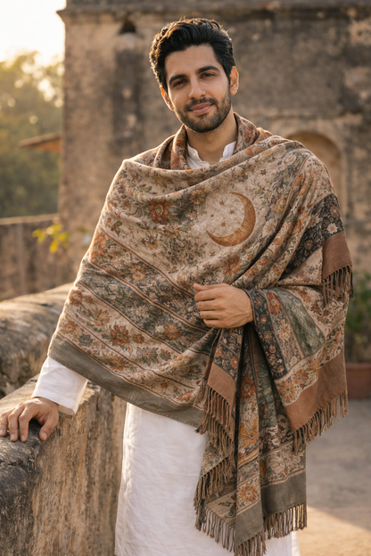 Moonlit Sand Unisex Shawl