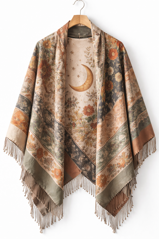 Moonlit Sand Unisex Shawl