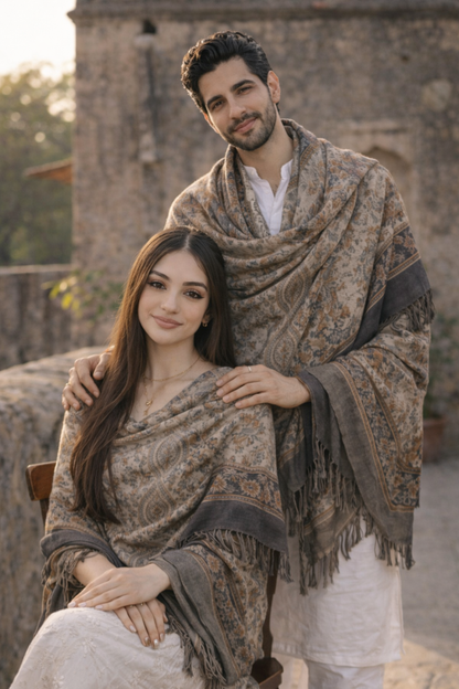Heritage Dusk Unisex Shawl