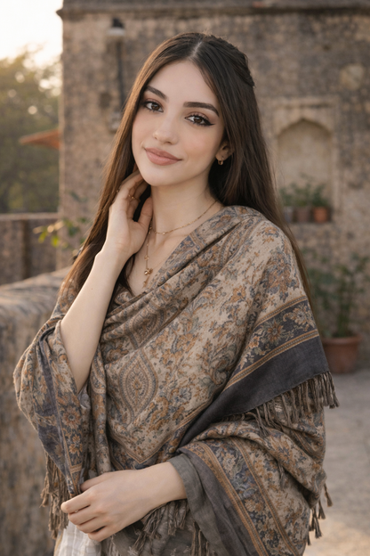 Heritage Dusk Unisex Shawl