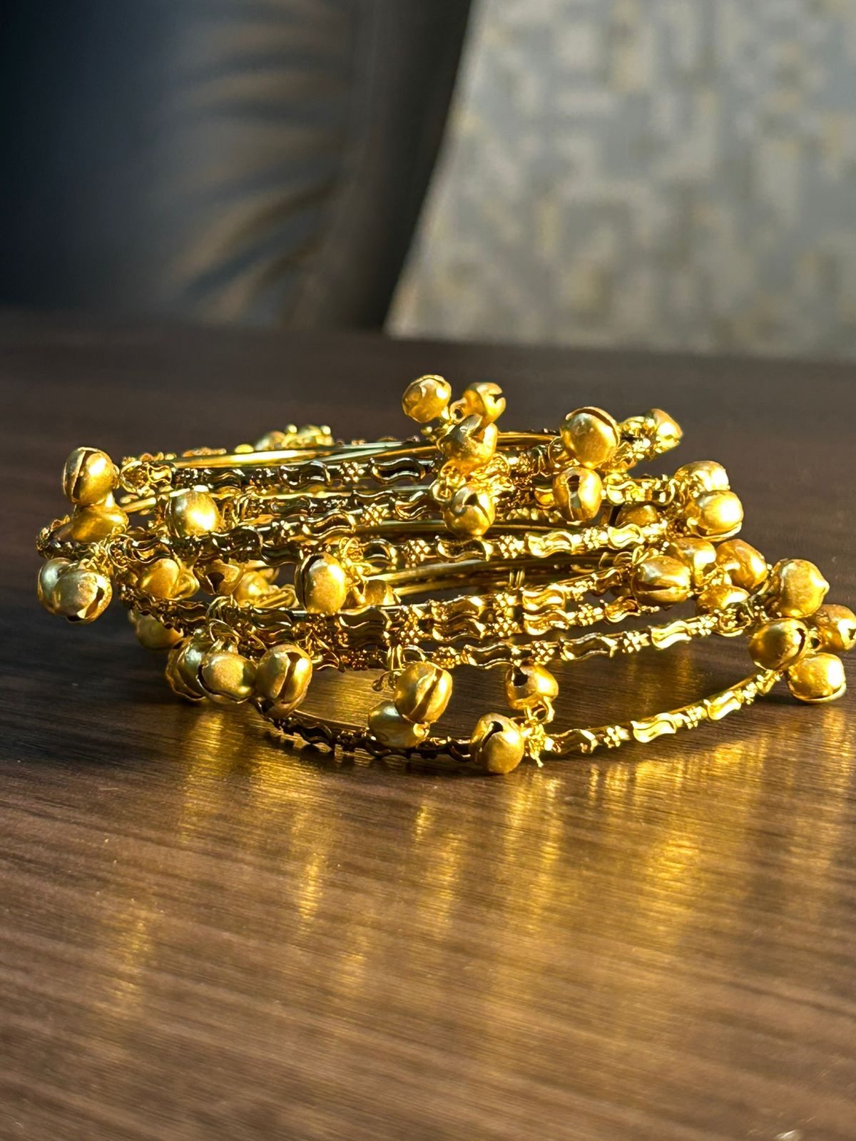 Kalakar Eid Kashmiri Bangles Set – Premium Silver & Golden Bangles with 24 Colorful Churiyan